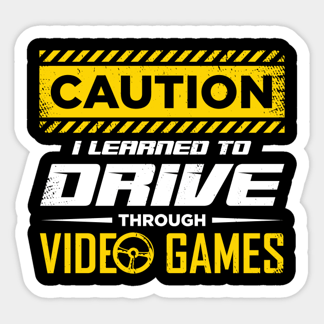 Funny Gamer Driving License Gift Sticker by Dolde08